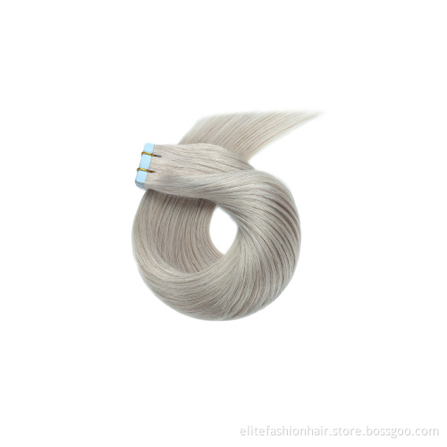 Looks natural Italian double tape on hair sillky Straight Tape in Real Human Hair Extensions 12-30 Inch Tape in Hair Extensions